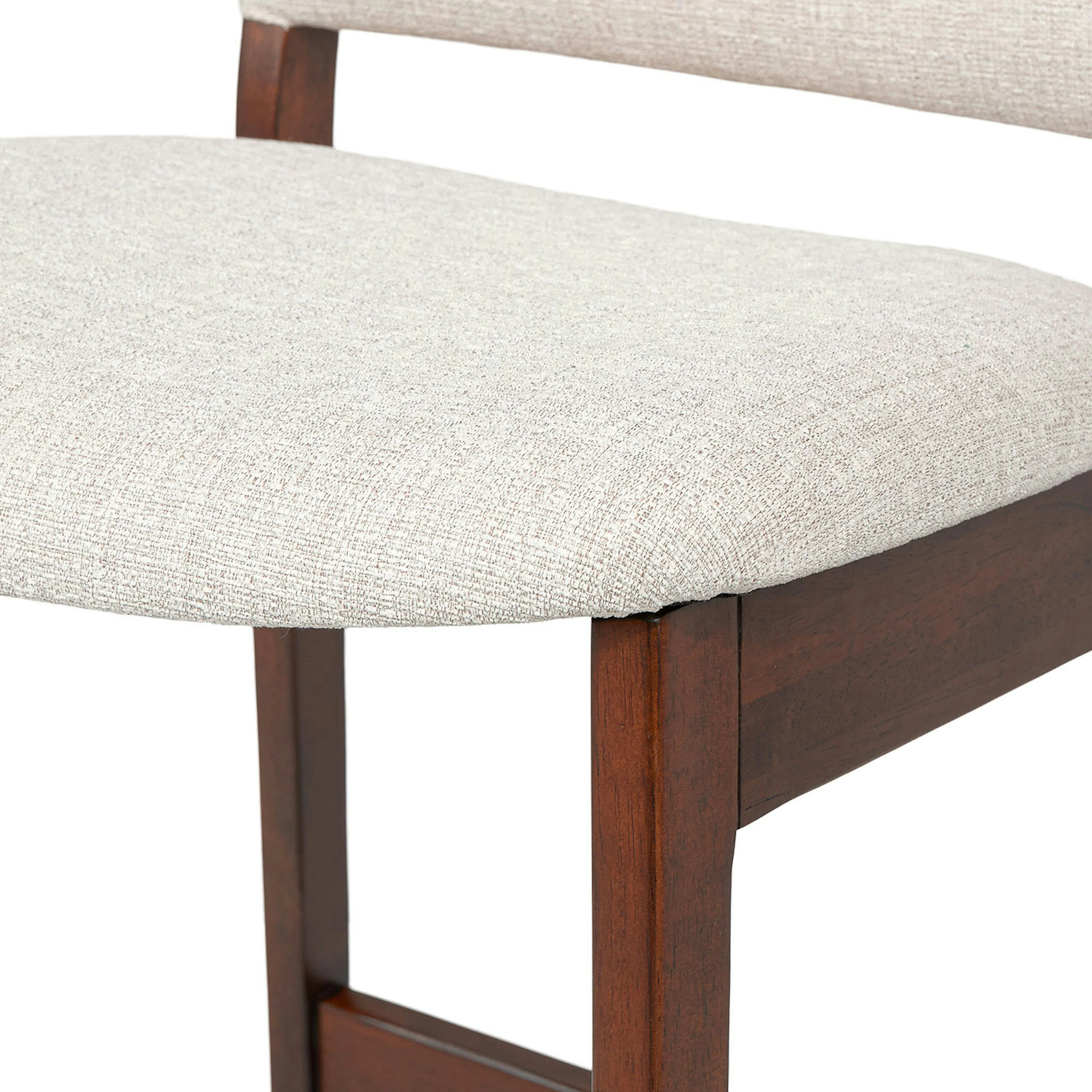Nosh Counter Stool - Walnut and Chalk Gray
