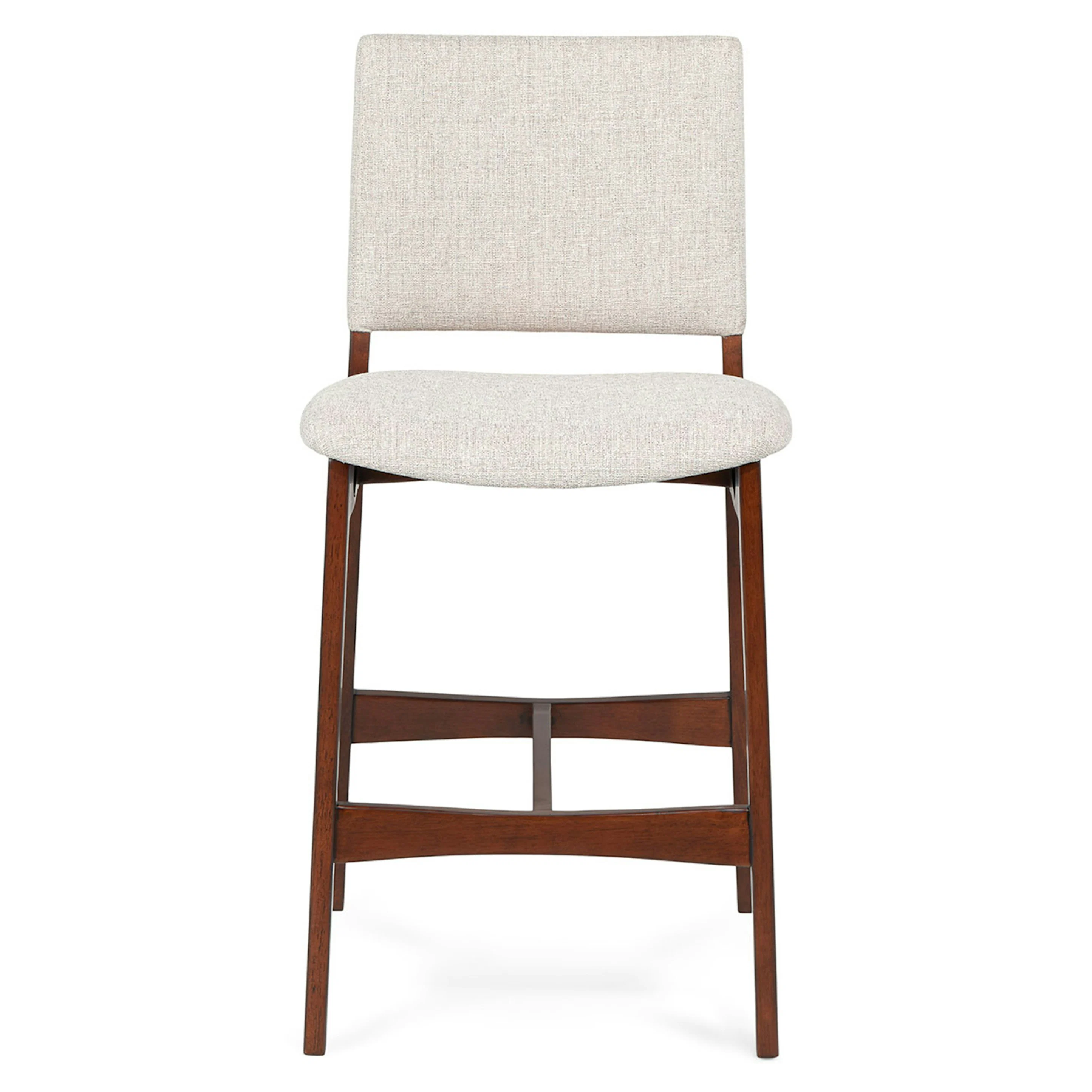 Nosh Counter Stool - Walnut and Chalk Gray