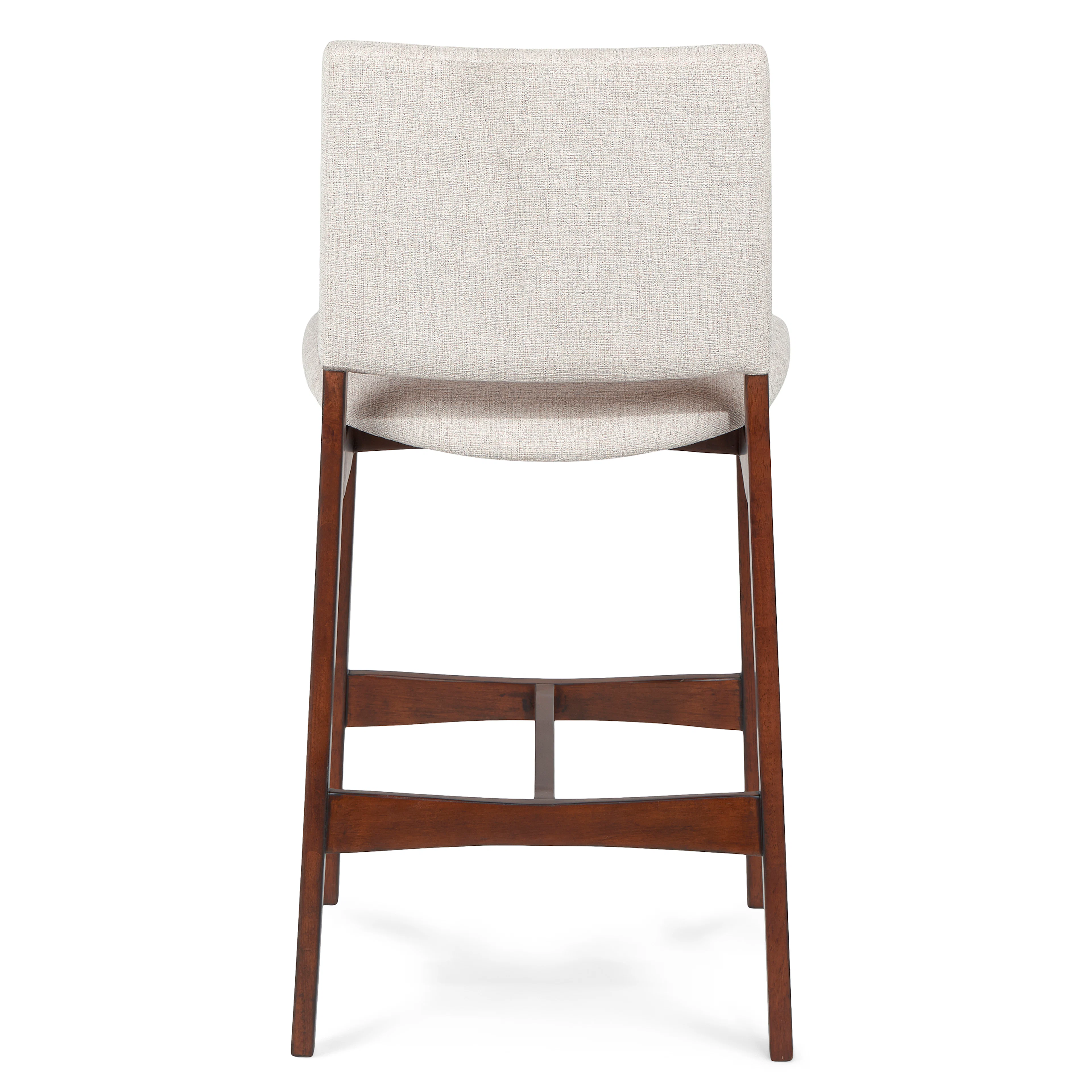 Nosh Counter Stool - Walnut and Chalk Gray