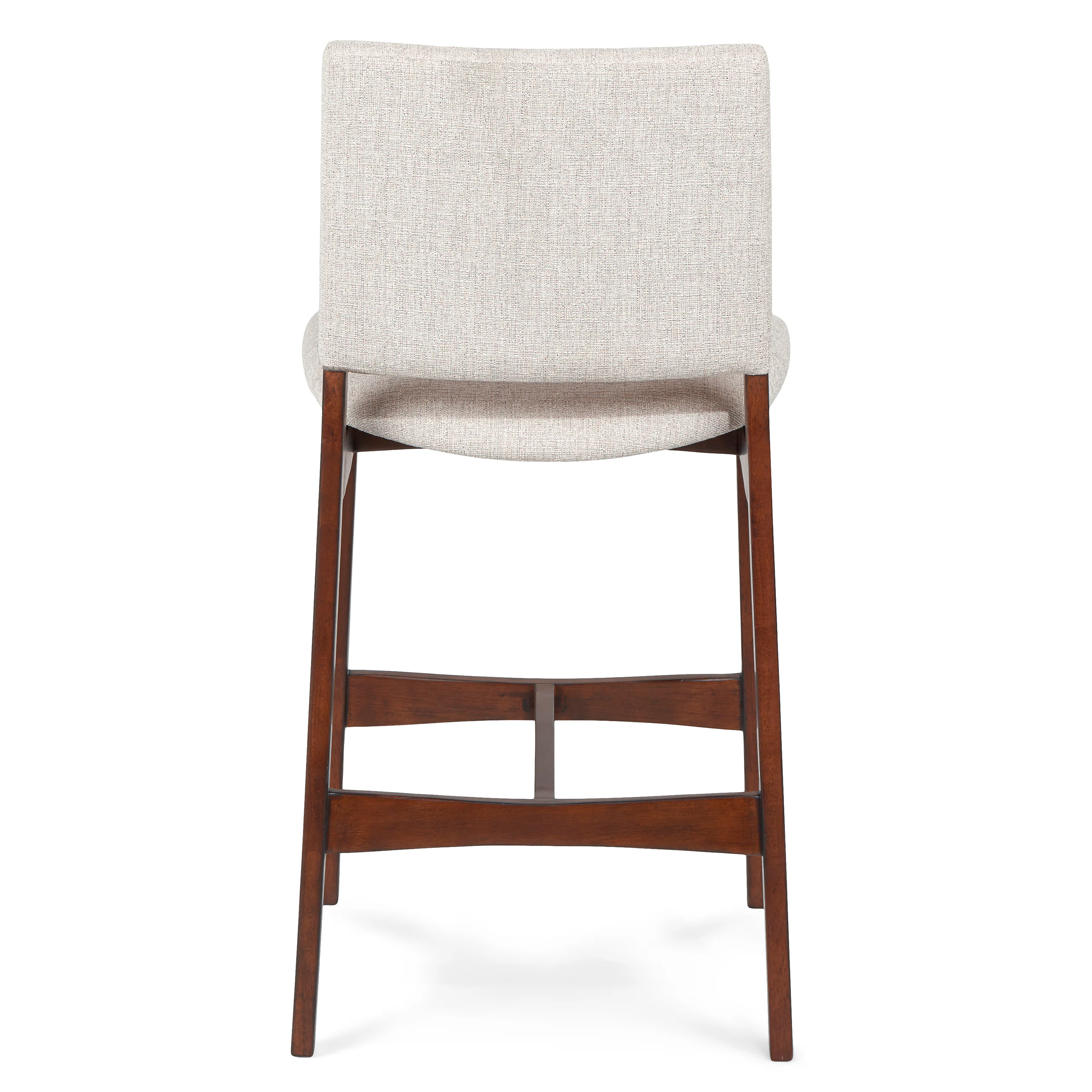 Nosh Counter Stool - Walnut and Chalk Gray