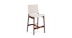 Nosh Chalk Gray Counter Stool - Gallery View 1 of 11.