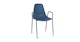 Svelti Berry Blue Dining Armchair - Gallery View 1 of 11.