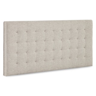 Sven King Tufted Headboard - Birch Ivory
