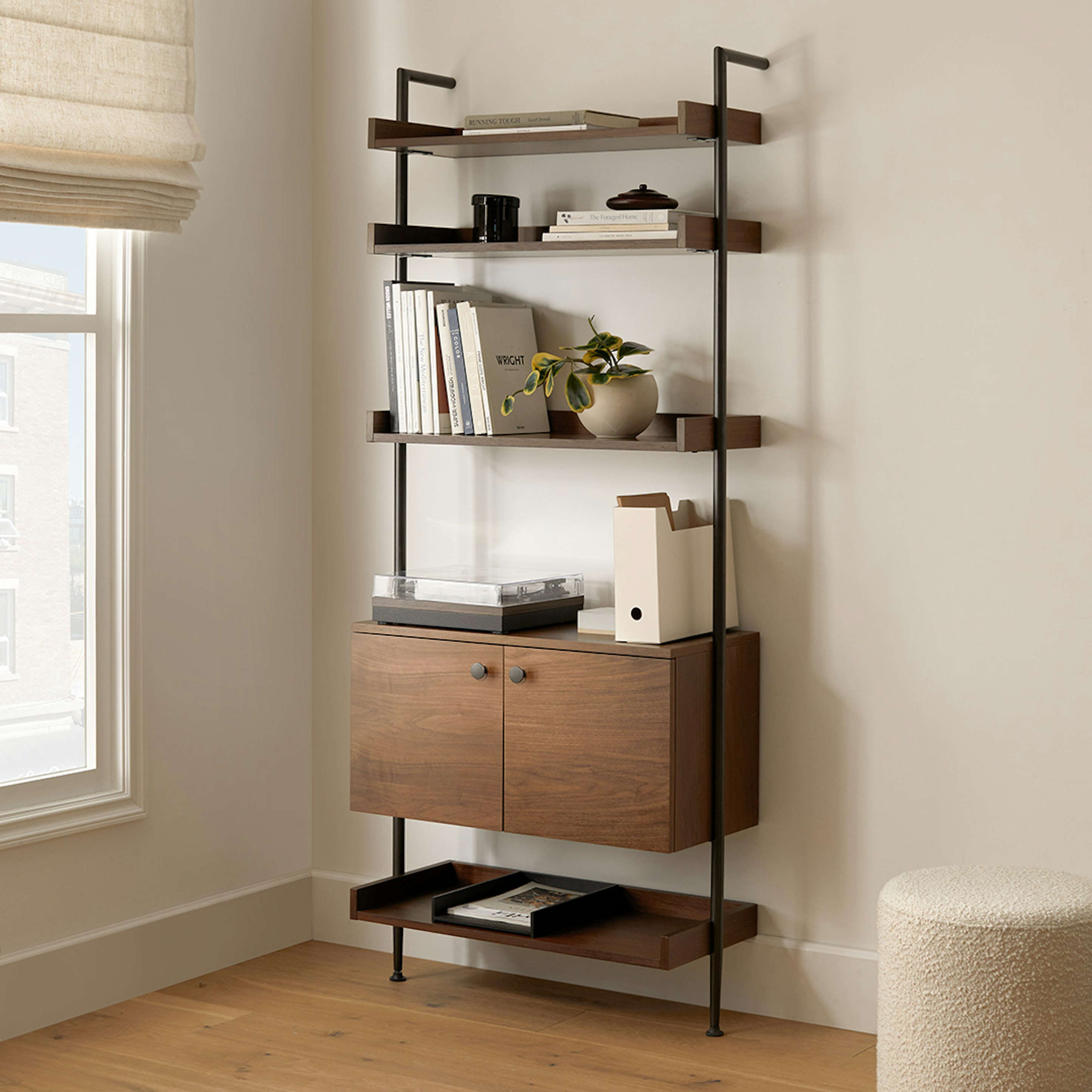 Joss & Main Minx Oval Solid Mango Wood Accent Wall Shelf