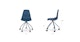 Svelti Berry Blue Office Chair - Gallery View 10 of 10.