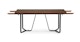 Fulton Walnut Dining Table for 8, Extendable - Gallery View 5 of 14.