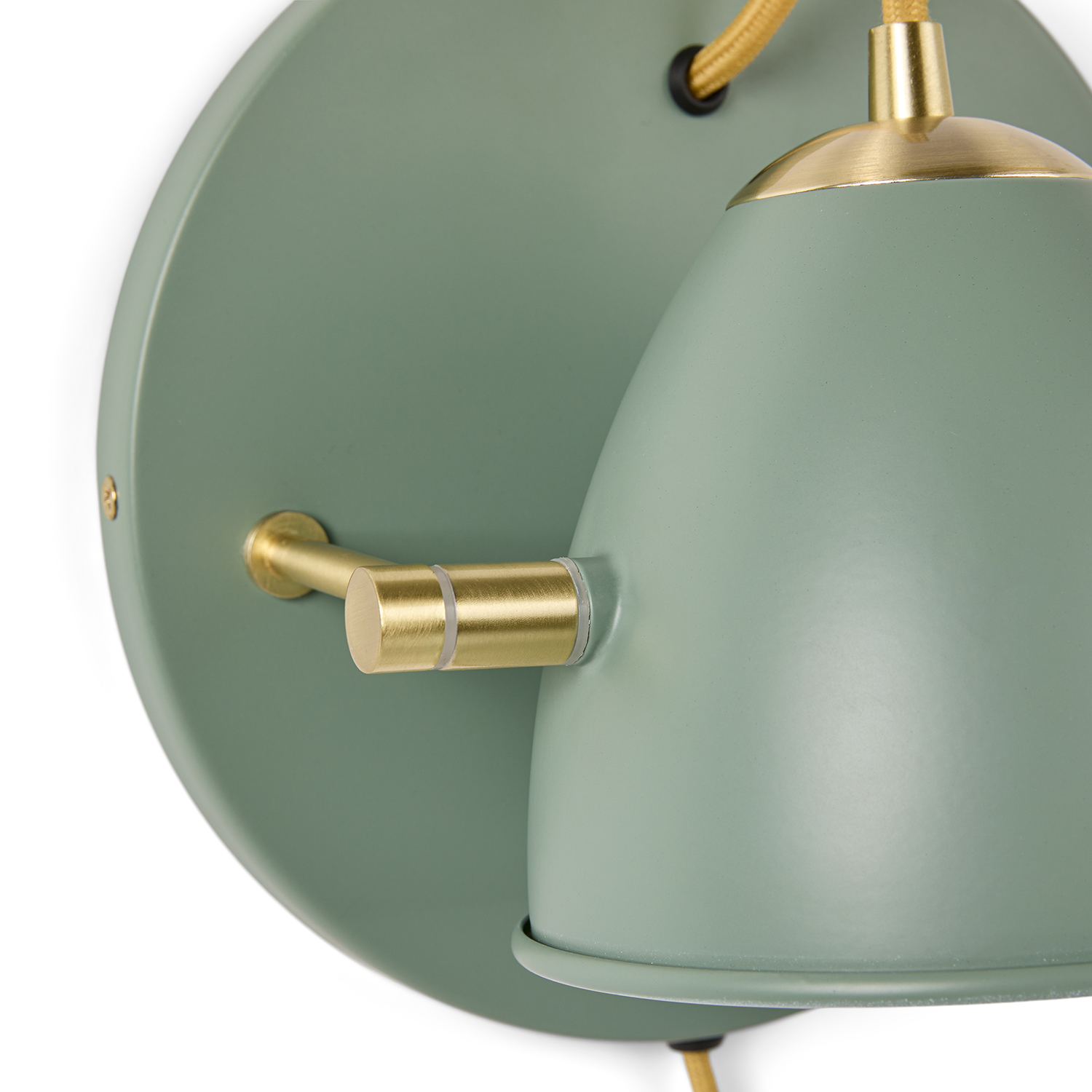 Ove Wall Sconce deals Green Plug-in On/Off Switch