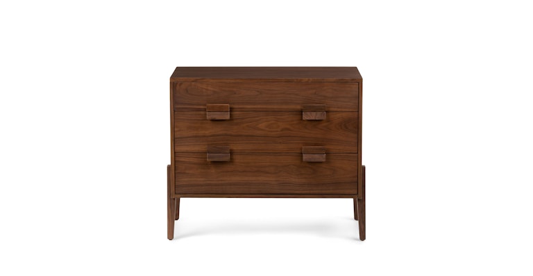 Vireo Walnut 3 Drawer Chest - Primary View 1 of 11 (Open Fullscreen View).