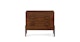Vireo Walnut 3-Drawer Chest - Gallery View 1 of 11.