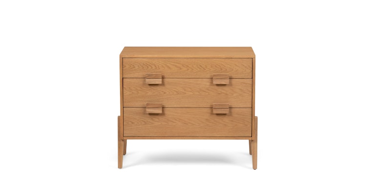 Vireo Oak 3-Drawer Chest - Primary View 1 of 12 (Open Fullscreen View).