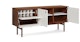 Luella White / Walnut Sideboard - Gallery View 4 of 14.