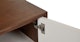 Luella White / Walnut Sideboard - Gallery View 12 of 14.
