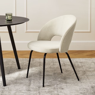 Kapp Plush Pacific Taupe Dining Chair