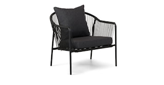 Calicut Coast Black Lounge Chair