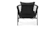 Calicut Coast Black Lounge Chair - Gallery View 5 of 12.
