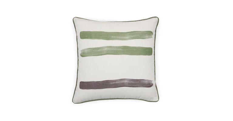 Addison Kin Green Outdoor Pillow - Primary View 1 of 9 (Open Fullscreen View).