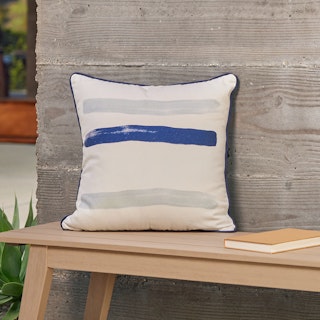 Addison Kin Blue Outdoor Pillow