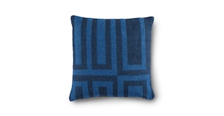 Willis Insignia Blue Large Outdoor Pillow