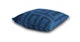 Willis Insignia Blue Large Outdoor Pillow - Gallery View 5 of 11.
