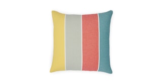 Pismo Striped Villa Large Outdoor Pillow