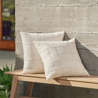 Tidan Sea White Outdoor Pillow Set