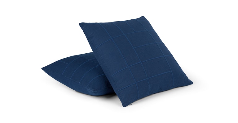 Tidan Sea Blue Outdoor Pillow Set - Primary View 1 of 11 (Open Fullscreen View).