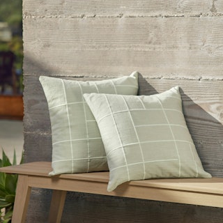 Tidan Sea Green Outdoor Pillow Set