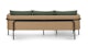 Aby Dravite Green Reversible Sectional - Gallery View 7 of 15.