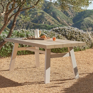 Sardis 77" Outdoor Dining Table - Driftwood Gray