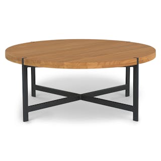 Haskel 40" Outdoor Coffee Table - Shield Teak