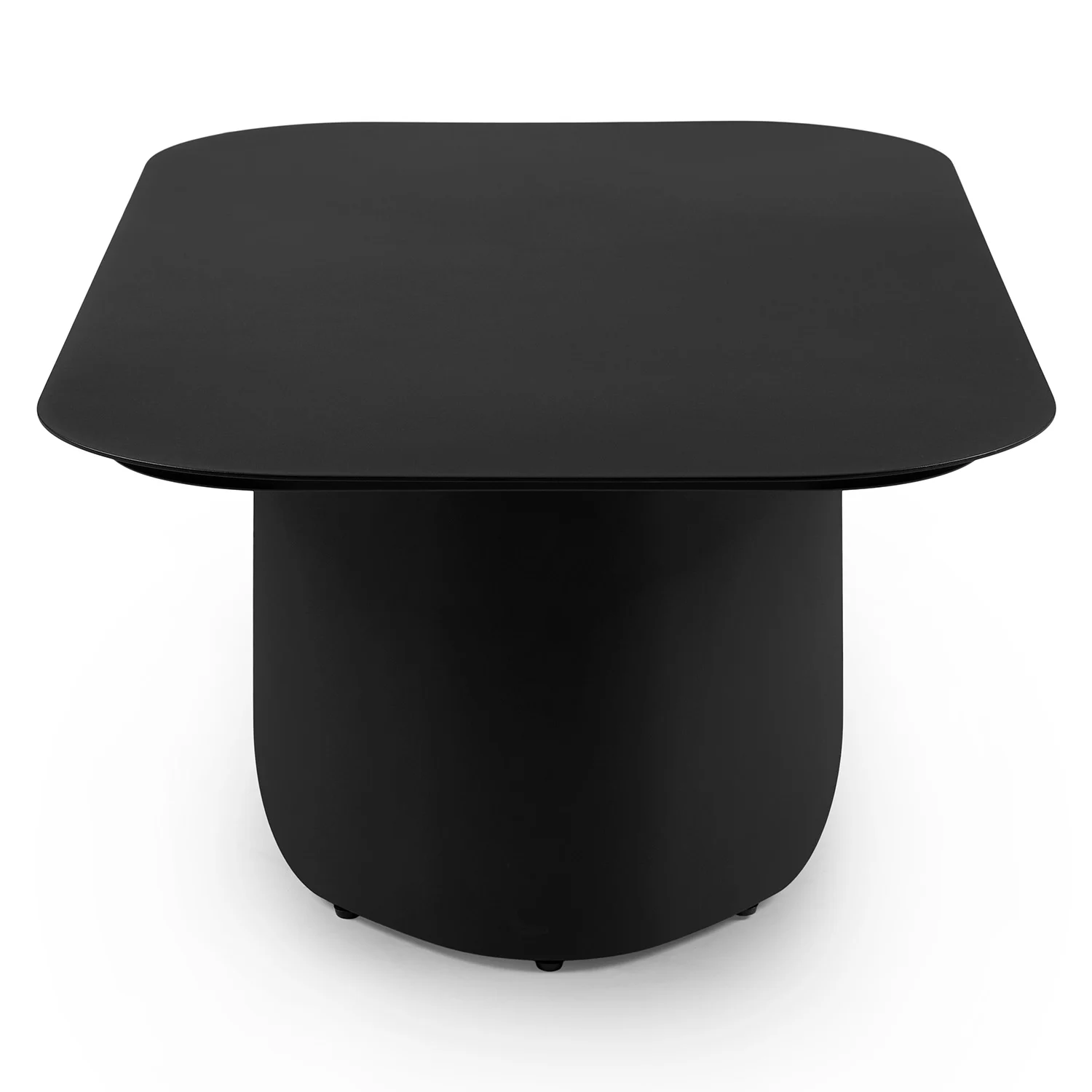 Skane 48" Outdoor Coffee Table - Black