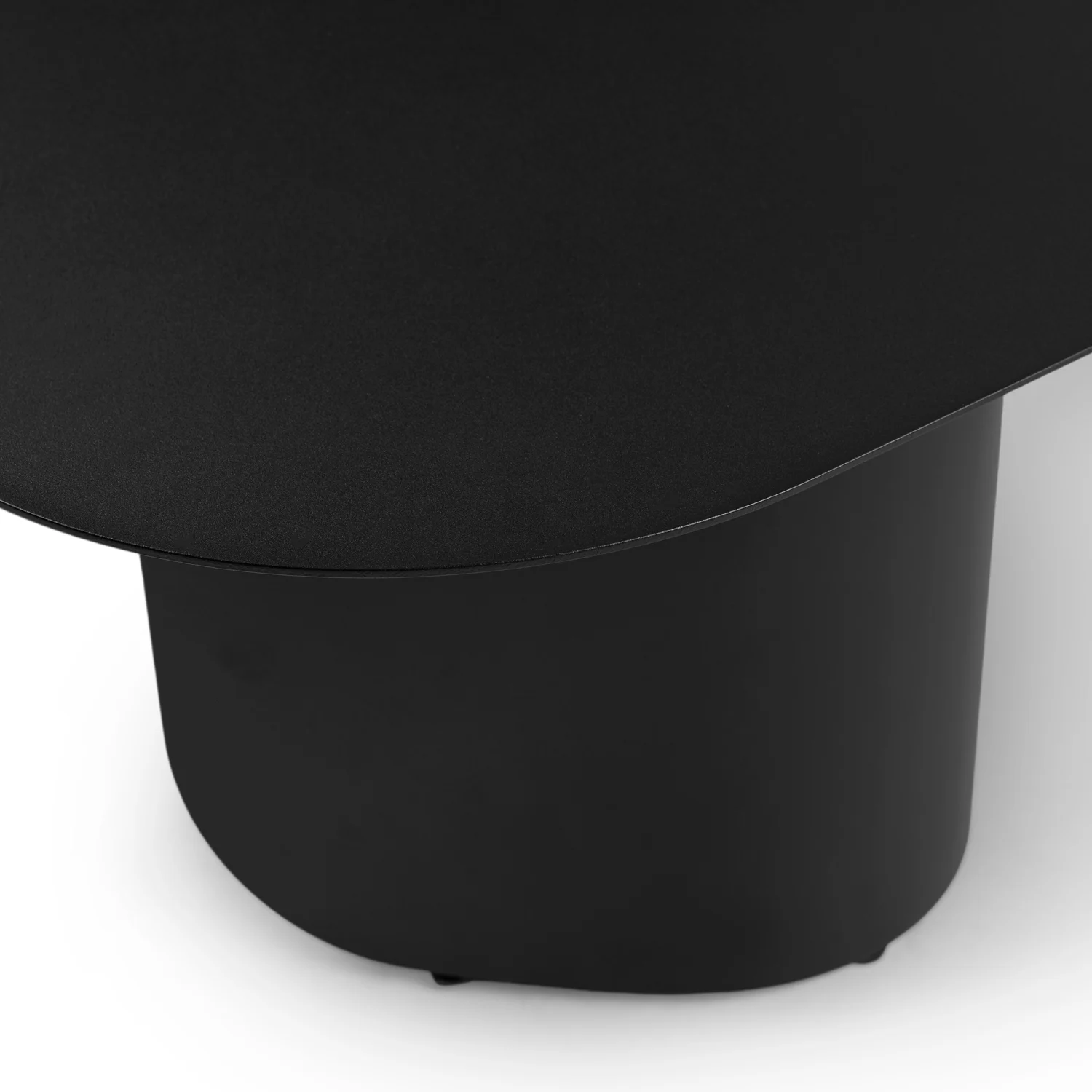 Skane 48" Outdoor Coffee Table - Black