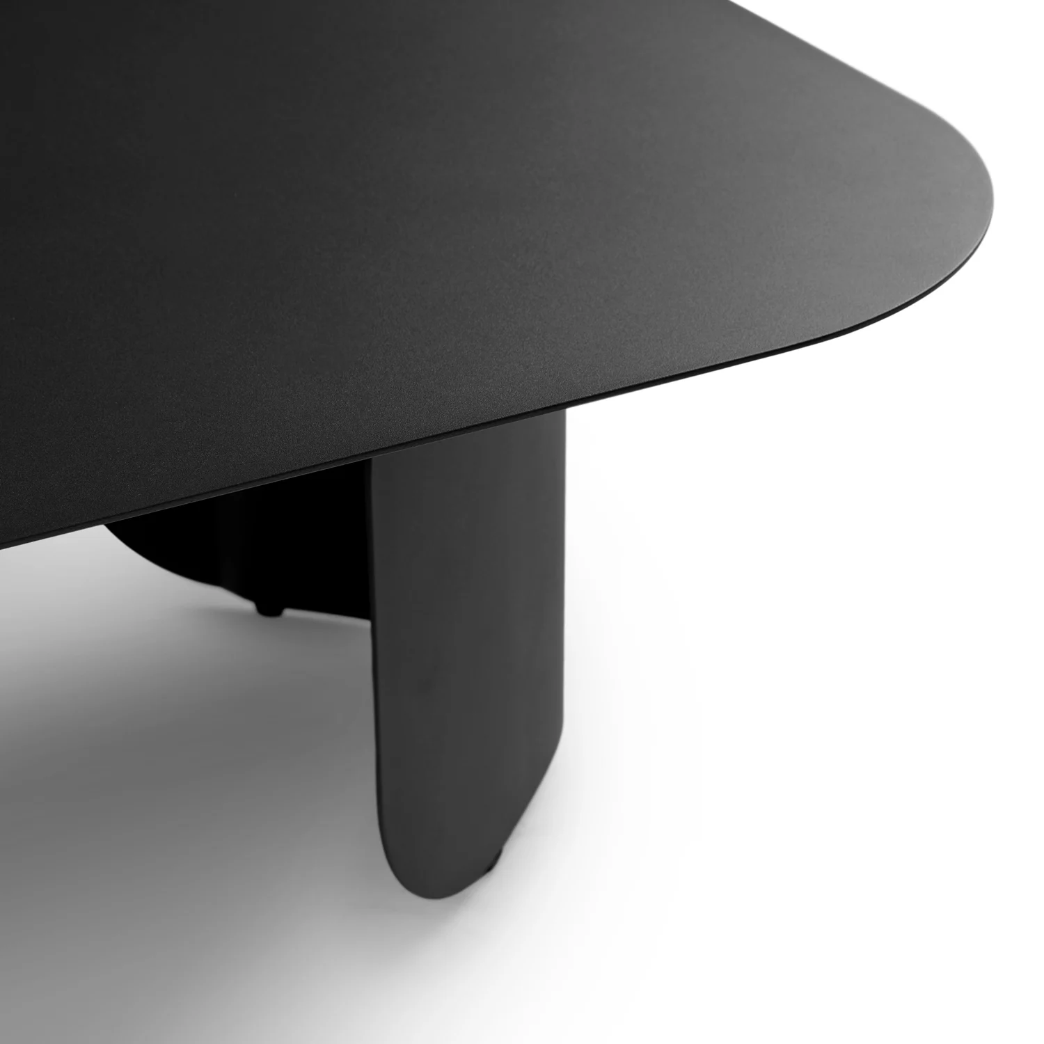 Skane 48" Outdoor Coffee Table - Black