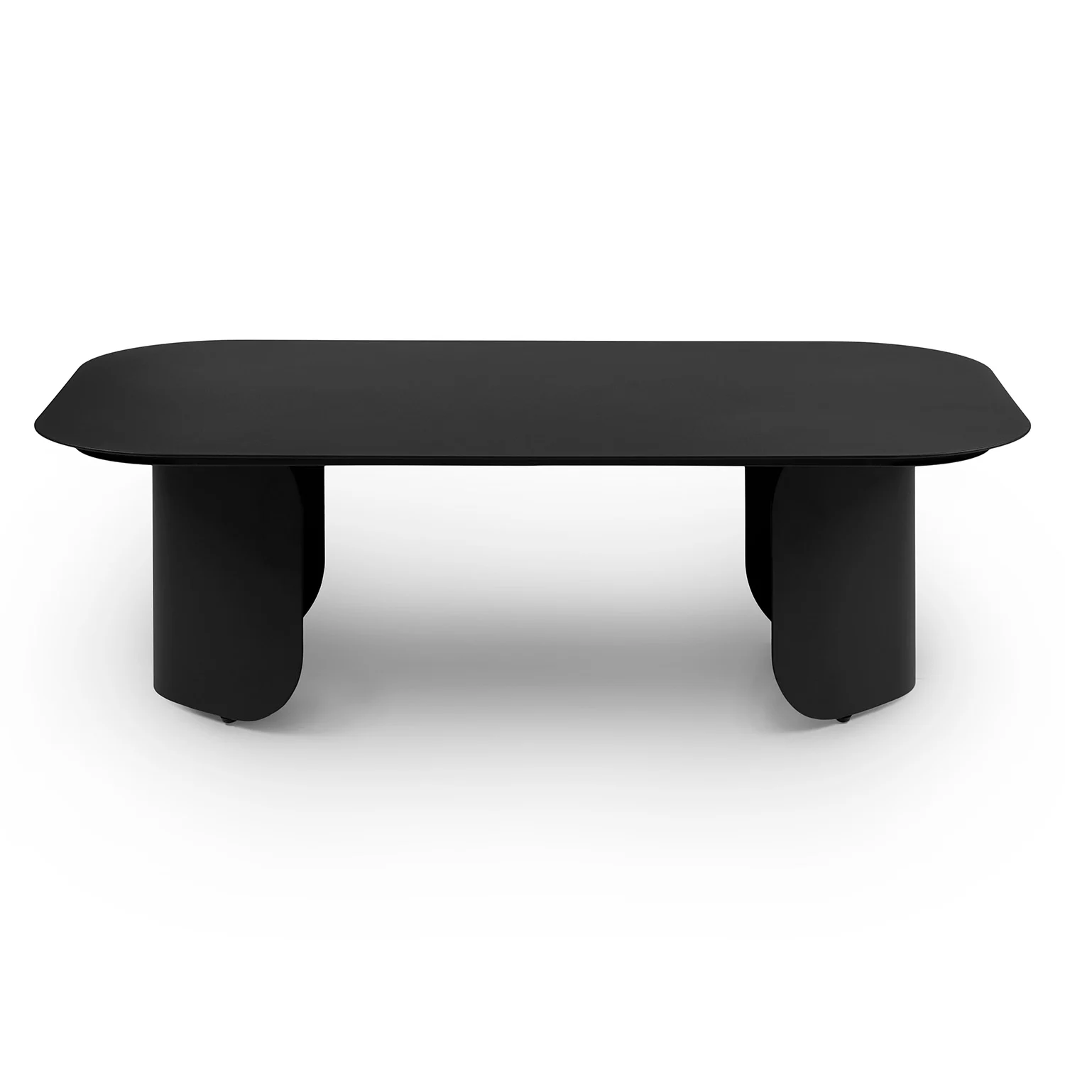 Skane 48" Outdoor Coffee Table - Black