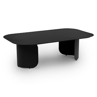 Skane 48" Outdoor Coffee Table - Black