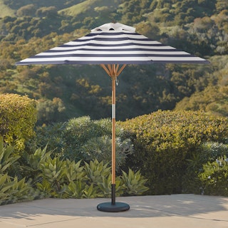 Maria Umbrella - Stripe Navy