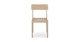 Marol Washed Oak Dining Chair - Gallery View 3 of 10.