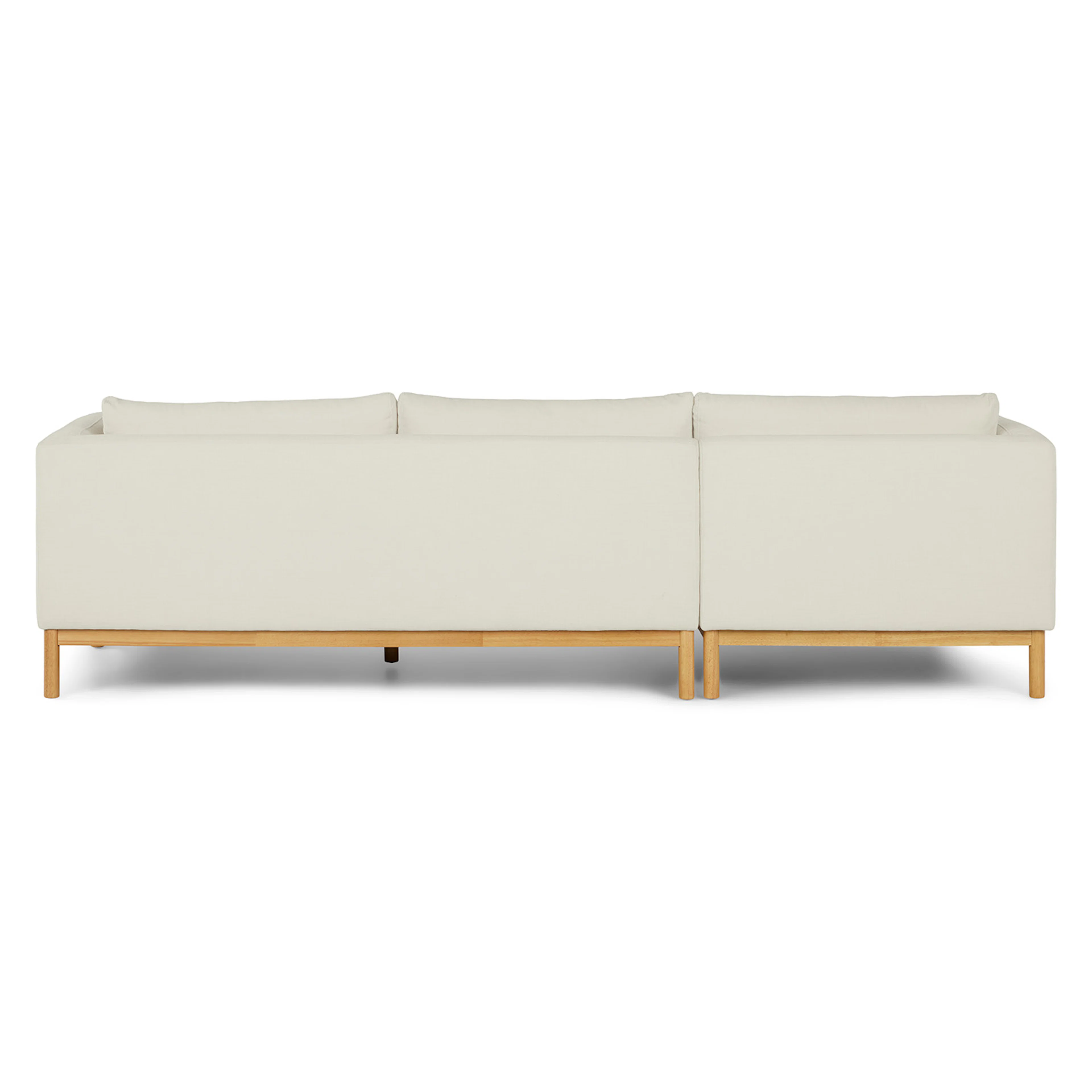 Kinso 115" Left Sectional - Buckler Ivory