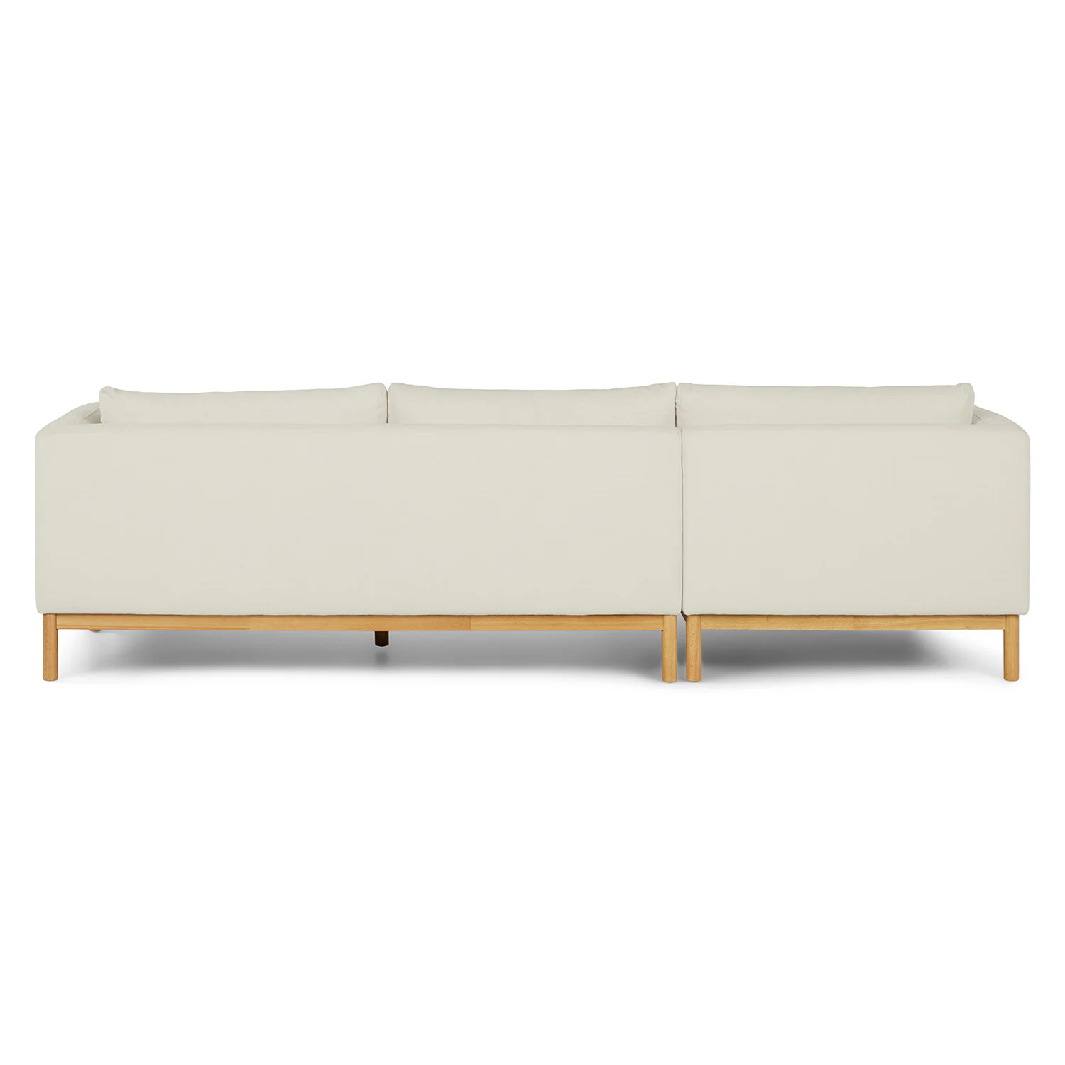 Kinso 115" Left Sectional - Buckler Ivory