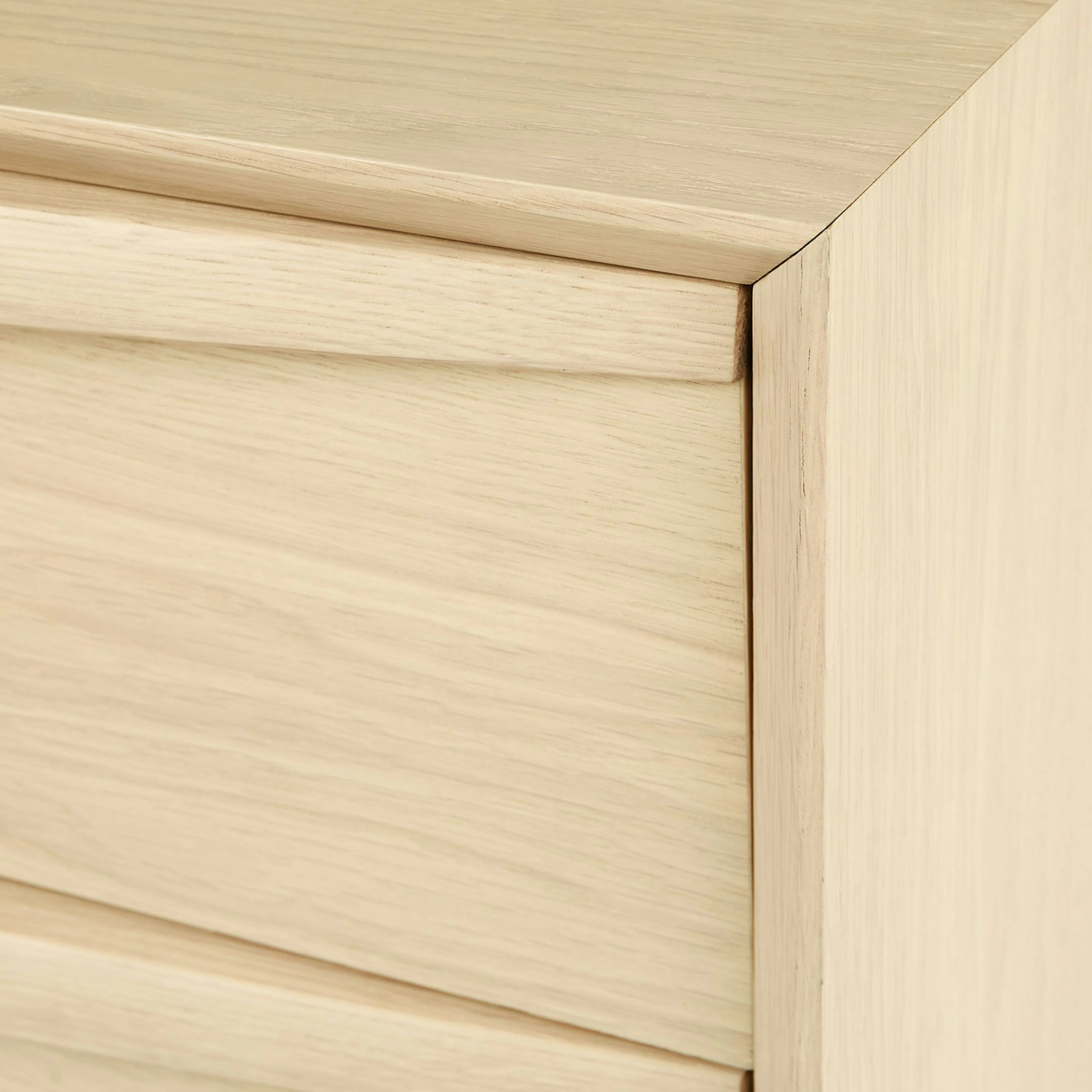 Lenia 71" White Oak Sideboard - Stylish Storage