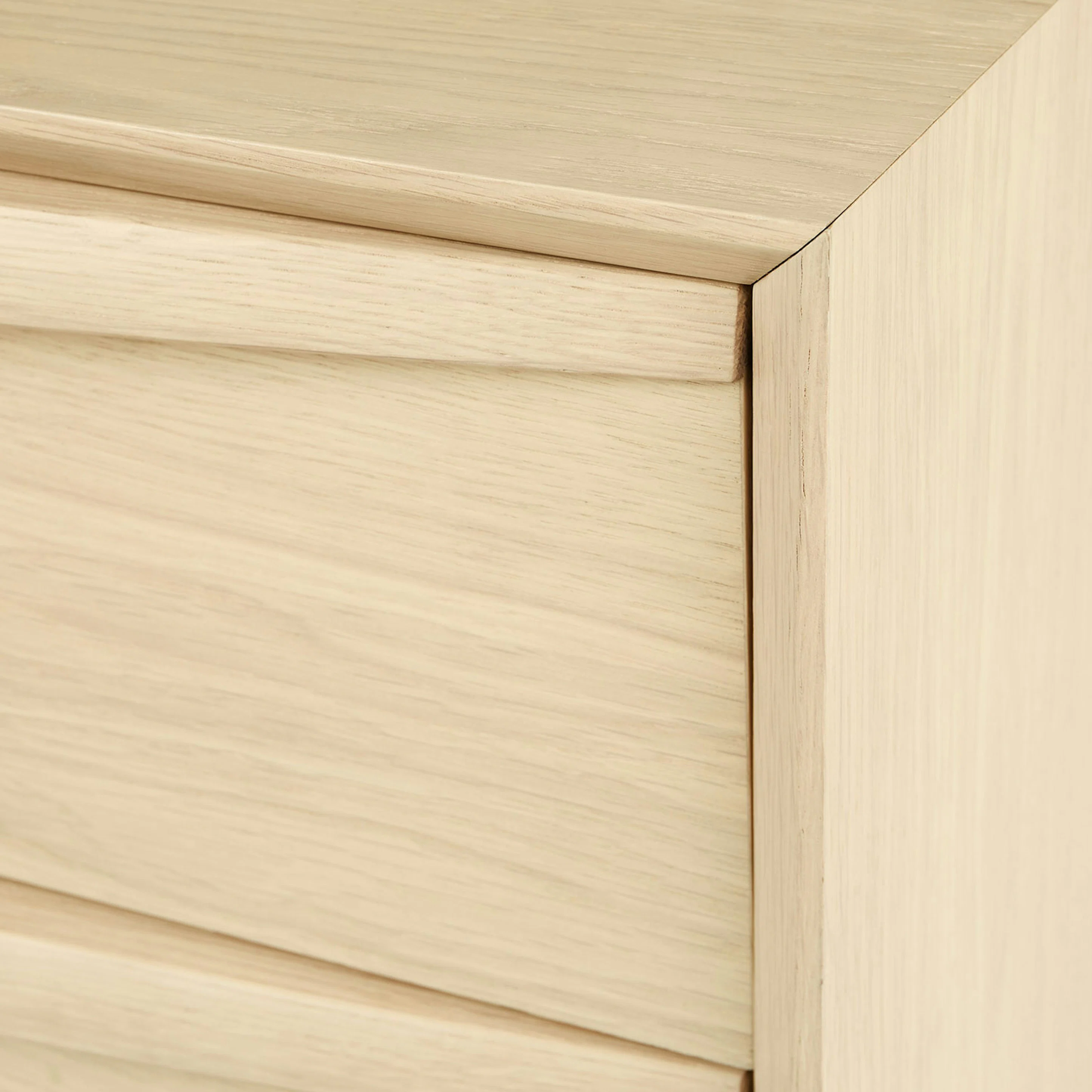 Lenia 71" White Oak Sideboard - Stylish Storage
