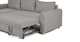 Nordby Pep Gray Reversible Sleeper Sectional - Gallery View 10 of 14.