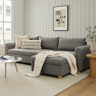 Nordby 104" Reversible Sleeper Sectional - Henge Gray