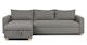 Nordby Henge Gray Reversible Sectional - Gallery View 1 of 14.