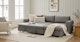 Nordby Henge Gray Reversible Sectional - Gallery View 3 of 14.