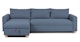 Nordby Lull Blue Reversible Sectional - Gallery View 1 of 14.