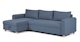 Nordby Lull Blue Reversible Sectional - Gallery View 4 of 14.