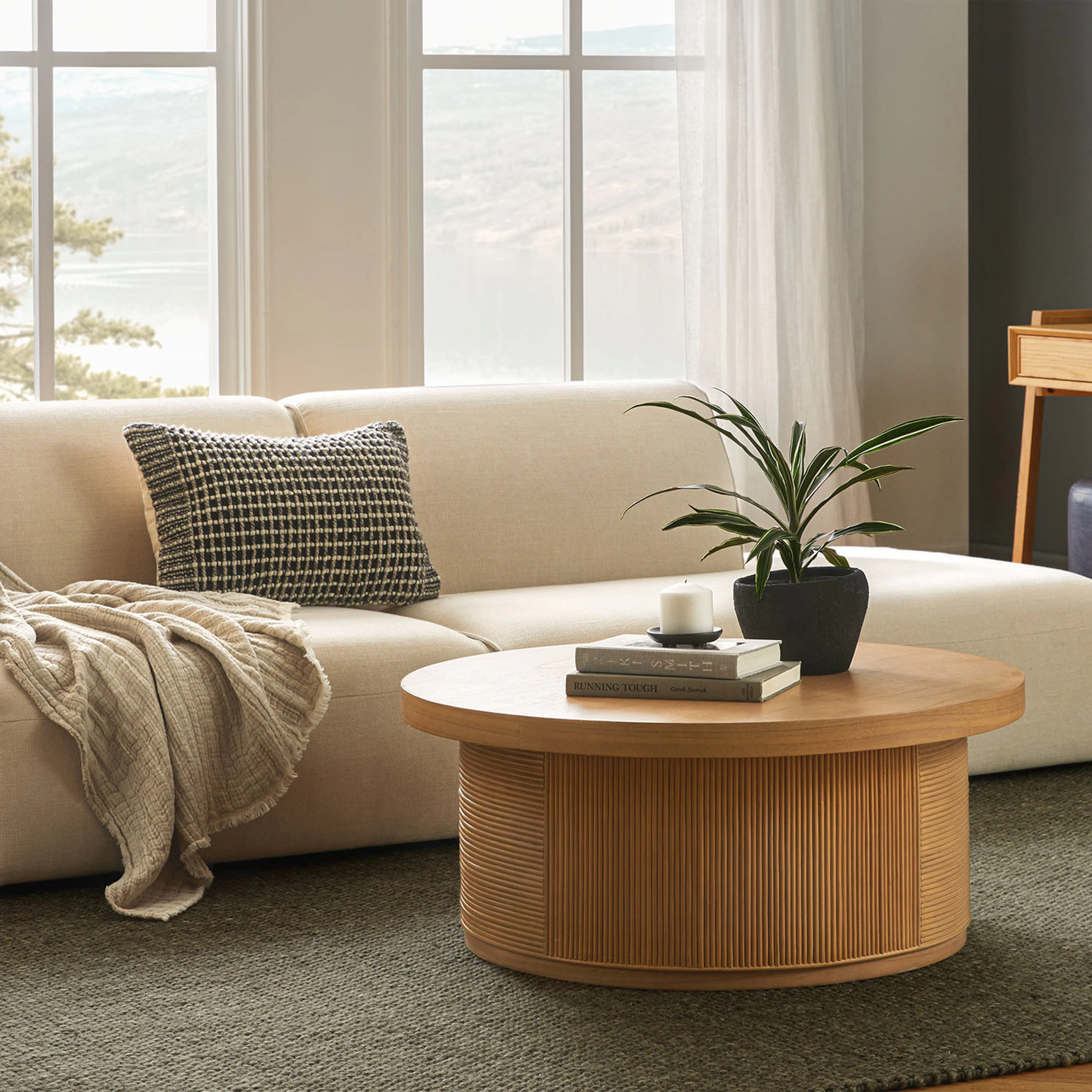 Avenla 36" Coffee Table - Natural