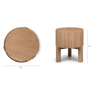 The Fortra Coffee x Side Table Bundle - Primary View 1 of 6 (Click To Zoom).