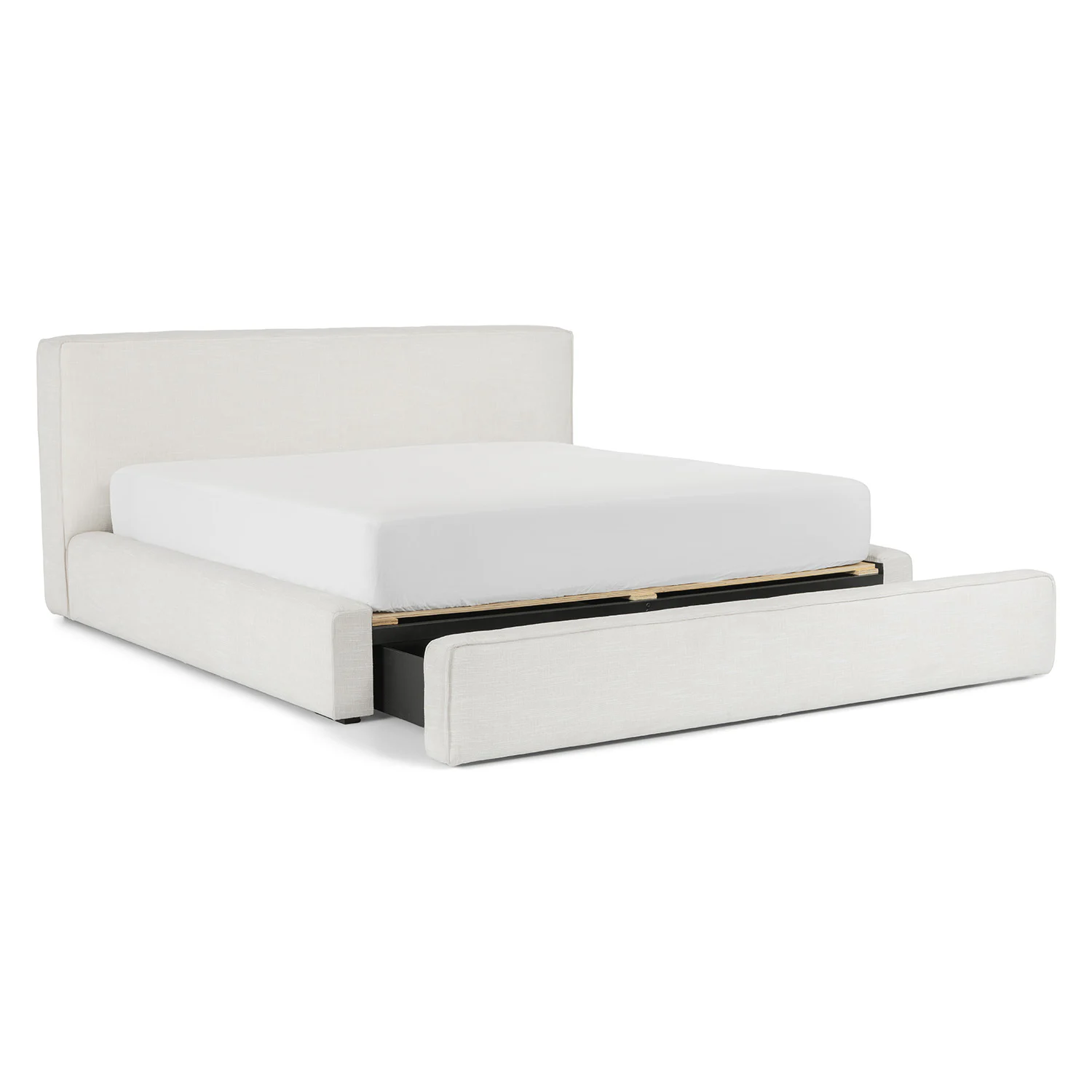 Cigar King Storage Bed - Ankara Ivory